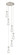 Downtown Urban Six Light Pendant in Brushed Satin Nickel (405|116-451-1P-SN-G451-4CL)