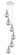 Downtown Urban Six Light Pendant in Polished Nickel (405|116-451-1P-PN-G451-7SM)