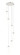 Downtown Urban Six Light Pendant in Brushed Polished Nickel (405|116-451-1P-PN-G451-4GWH)