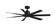 Lenzi 60''Ceiling Fan in Black (26|FPD7060BL)