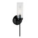 Riley One Light Wall Sconce in Matte Black (65|AA1016MB)
