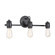 Menlo Three Light Vanity in Matte Black (65|9D343A)