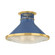 Highclere One Light Flush Mount in Aged Brass (70|MDS2403-AGB/FBL)