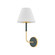 Wedgewood One Light Wall Sconce in Aged Brass/Soft Studio Green (70|MDS2200-AGB/SSG)