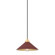 Clivedon One Light Pendant in Aged Brass (70|MDS1401-AGB/CRN)