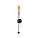 Adley One Light Wall Sconce in Gradient Brass (70|CB3841-GB)