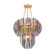 Anatase Five Light Chandelier in Vintage Gold Leaf (68|518-24-VGL)