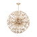 Corfu Ten Light Chandelier in Ivory Coco (68|511-30-IYC)