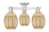 Arcadia Three Light Semi-Flush Mount in Brushed Satin Nickel (405|716-3F-SN-G459-6ME)