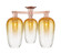 Arcadia Three Light Semi-Flush Mount in Antique Copper (405|716-3F-AC-G484-7AM)