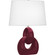 Fusion One Light Table Lamp in Sugar Plum Glazed Ceramic w/Polished Nickel (165|SM981)