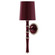 Kane One Light Wall Sconce in Sugar Plum w/Polished Nickel (165|SM88X)