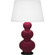 Triple Gourd One Light Table Lamp in Sugar Plum Glazed Ceramic w/Deep Patina Bronze (165|SM41X)