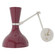 Clare One Light Wall Sconce in Polished Nickel w/Sugar Plum Painted (165|SM19SM)