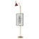 Clare One Light Floor Easel in Modern Brass w/Sugar Plum, Rose Water Painted (165|SM16RW)