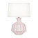 Small Orion One Light Accent Lamp in Rose Water Glazed Ceramic (165|RW989)