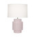 Small Dolly One Light Accent Lamp in Rose Water Glazed Textured Ceramic (165|RW801)