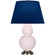 Double Gourd One Light Table Lamp in Rose Water Glazed Ceramic w/Antique Silver (165|RW22N)