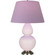 Double Gourd One Light Table Lamp in Rose Water Glazed Ceramic w/Antique Silver (165|RW22L)
