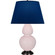 Double Gourd One Light Table Lamp in Rose Water Glazed Ceramic w/Deep Patina Bronze (165|RW21N)