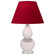 Small Double Gourd One Light Accent Lamp in Rose Water Glazed Ceramic w/Lucite (165|RW13R)