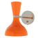 Clare One Light Wall Sconce in Polished Nickel w/Pumpkin Painted (165|PM06PM)