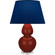 Double Gourd One Light Table Lamp in Oxblood Glazed Ceramic w/Lucite (165|OX23N)
