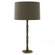 Kane One Light Table Lamp in Matte Smokey Taupe w/Modern Brass (165|MST71X)