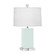 Small Harvey One Light Accent Lamp in Mint Glazed Ceramic (165|MN990)