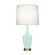 Small Emma One Light Accent Lamp in Mint Glazed Ceramic w/Warm Brass (165|MN36)