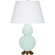 Double Gourd One Light Table Lamp in Mint Glazed Ceramic w/Antique Natural Brass (165|MN20X)