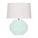Small Franklin One Light Accent Lamp in Mint Glazed Ceramic (165|MN02)