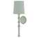 Kane One Light Wall Sconce in Matte Celadon w/Polished Nickel (165|MCL88X)