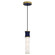 Kane One Light Pendant in Midnight Blue w/Modern Brass (165|MB85)