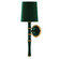 Kane One Light Wall Sconce in Jungle w/Modern Brass (165|JU87X)