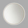 Cadre Mirror in Satin Brass (1|MREL1431SB)