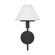Mendota Wall Sconce in Midnight Black (1|GLW1011MBK)