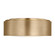 Albee Flush Mount in Satin Brass (1|GLF1032SB)