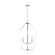 Kennan Four Light Chandelier in Brushed Nickel (1|GLC1274BS)