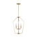 Kennan Four Light Chandelier in Satin Brass (1|GLC1264SB)
