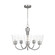 Miles Five Light Chandelier in Brushed Nickel (1|GLC1145BS)