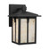 Tomek One Light Outdoor Wall Lantern in Black (1|8552701CG-12)