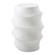 Winded Accent Table in White (52|50201)