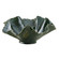 Verdant Bloom Bowl in Glossy Emerald Glaze (52|18252)