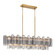 Addis 14 Light Linear Chandelier in Aged Brass (60|ADD-317-AG-SM)