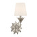 Broche One Light Wall Sconce in Antique Silver (60|571-OP-SA)