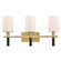 Turin LED Vanity in Lacquered Brass (13|57423LCB)