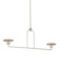 Pacific LED Linear in Warm Silver Leaf (67|F2108-WSL)