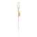 Ginny One Light Wall Sconce in Aged Brass (428|HL1067101-AGB)