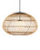 Carriage One Light Pendant in Natural/Black/Frosted White (142|9500-0015)